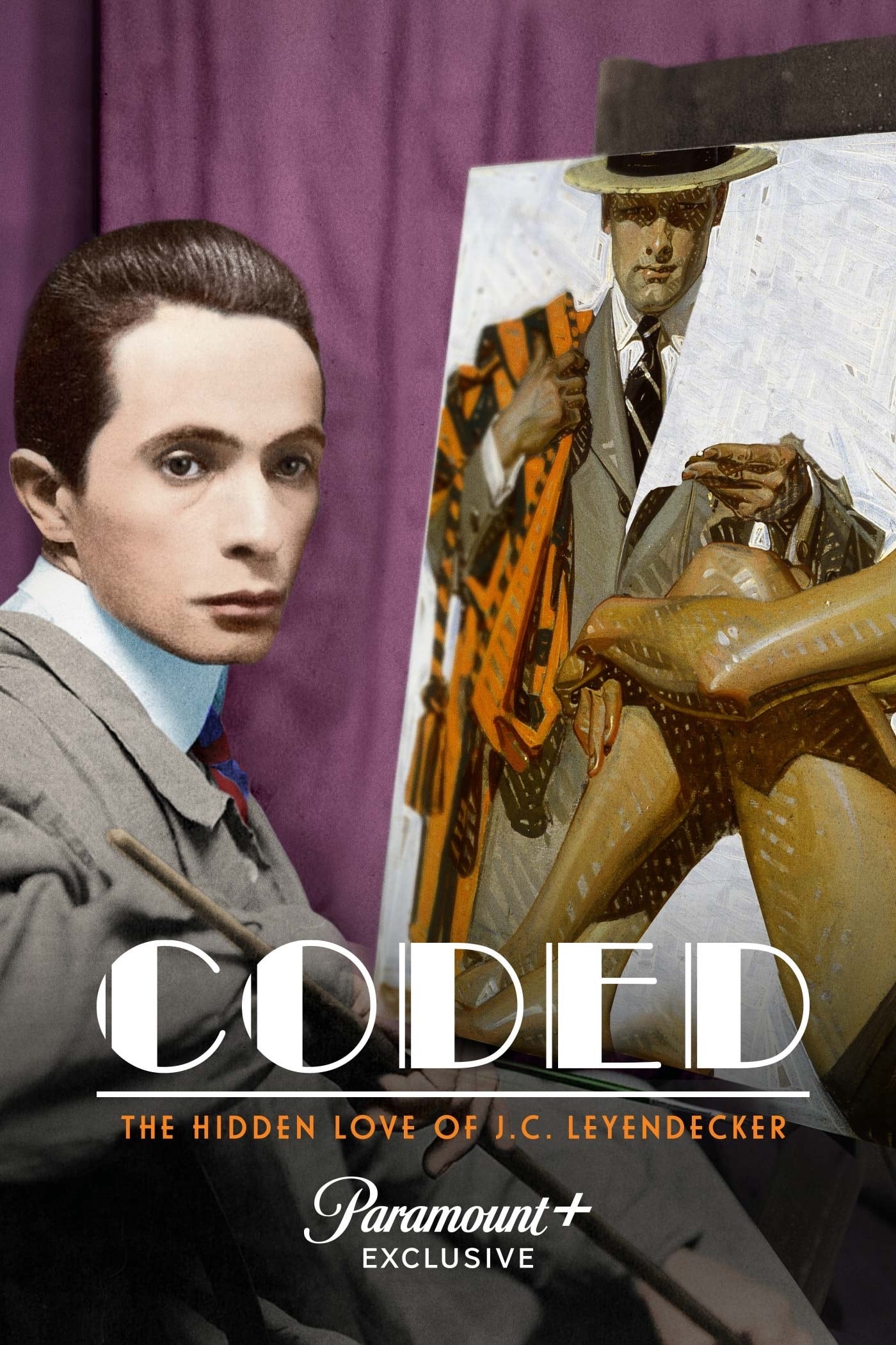Постер Coded: The Hidden Love of J.C. Leyendecker